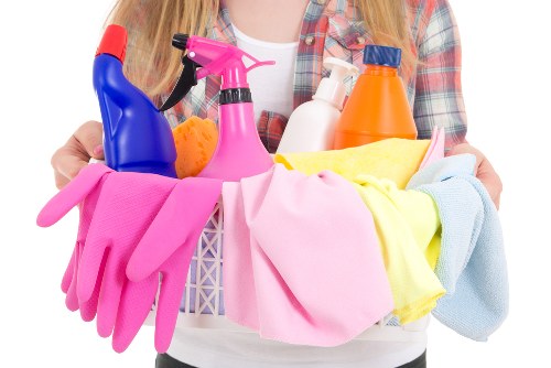 Secure carpet cleaning payment area with encryption protection