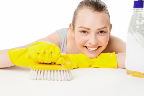 Deep cleaning carpets in Northumberland Heath with specialist equipment