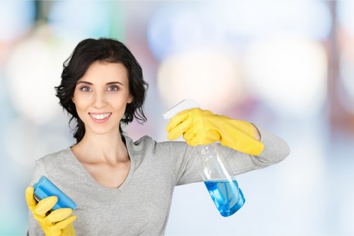 Northumberland Heath Carpet Cleaners working safely in a home environment