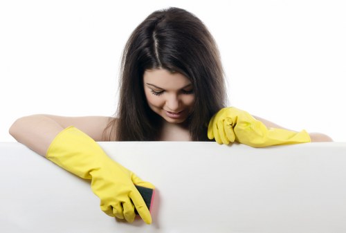 Local upholstery cleaning service restoring a sofa